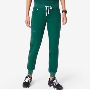Figs HUNTER GREEN jogger pants